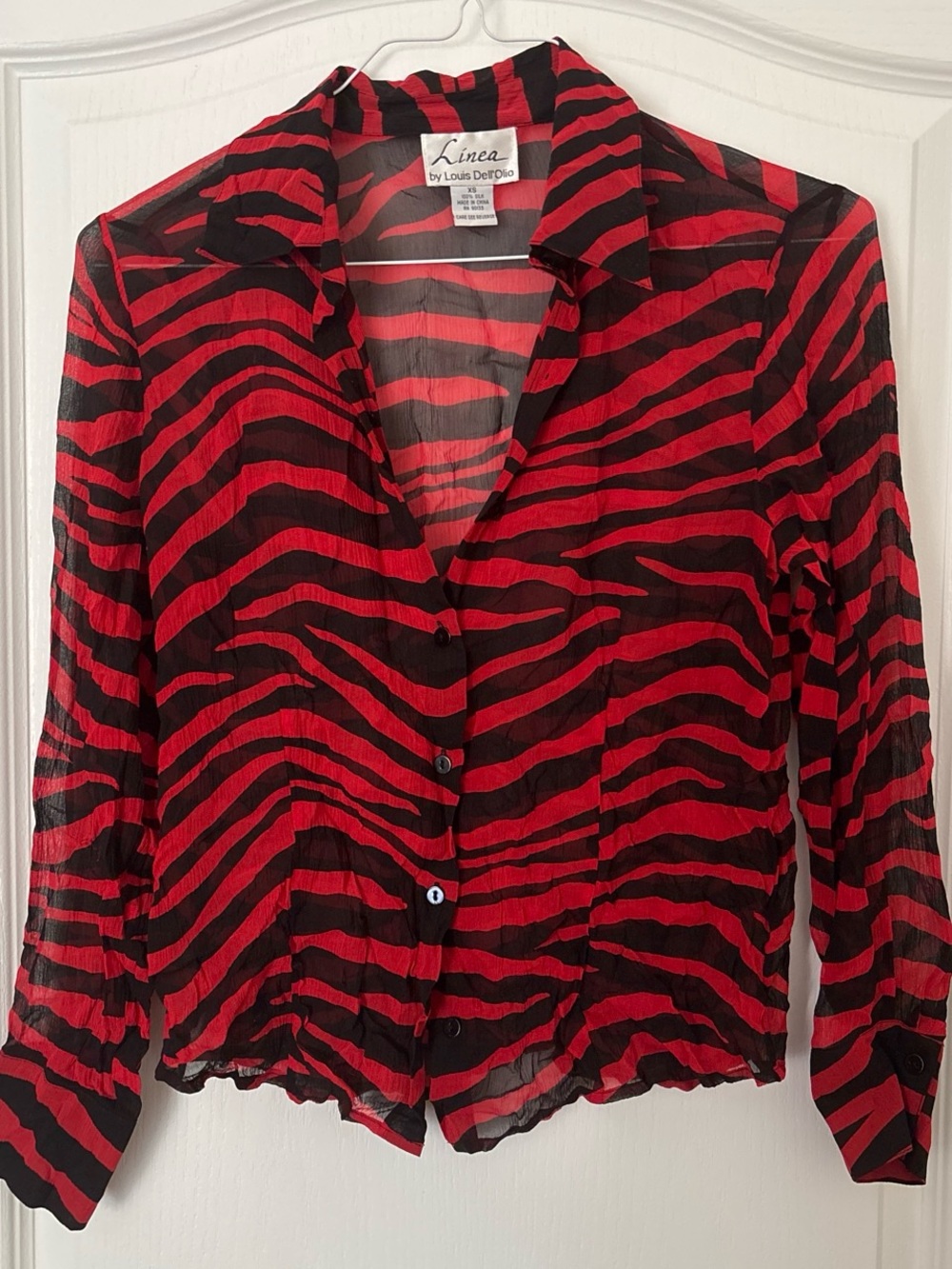 Silk Sheer Blouse